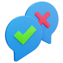 Feedback Voting Speech Bubble