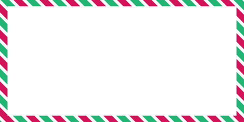 Christmas candy vector frame for flyer, party poster, greeting card, banner advertising, promotion, sale billboard, cinema, bar show, restaurant 10 eps