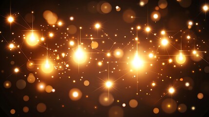 Obraz premium Golden sparkle background