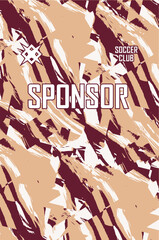 Customizable football jersey designs professional soccer uniform templates