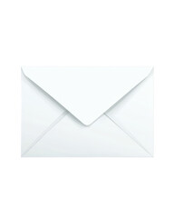 White envelope on a clean surface with shadows