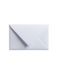 White envelope on a plain background for mailing use
