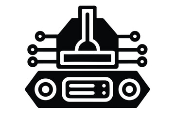 system scan vector icon