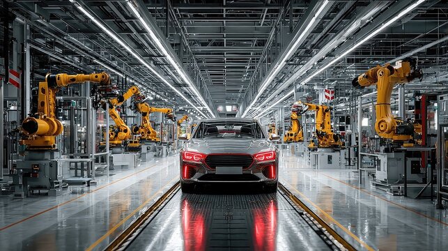 Deploying smart factory technologies for the automotive industry to streamline assembly lines, improve quality control, and enhance production speed with automation, robotics, and AI-based systems