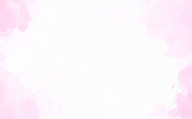 淡いピンクの水彩グラデーション背景テクスチャ

