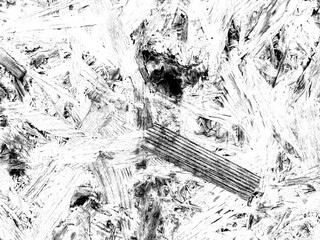 Black and white distressed wooden texture overlay effect, grunge texture design element