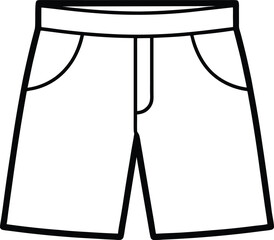shorts pant icon vector illustration