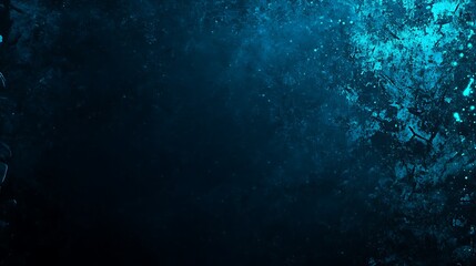 Fototapeta premium Abstract dark blue textured background with teal accents