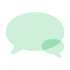 Modern Business Color Chat Bubble Icon