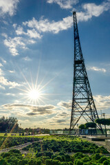 Vertical Composition Showing The Wooden