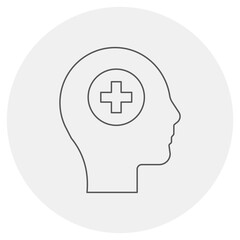 Mental Health Icon, Mind Care, Brain Calm, Mental Support, Inner Strength, Headspace, Thought Balance, Mind Reset, Peace Within, Emotional Health, Mental Focus, Clarity, Self-Awareness, Mind Shield