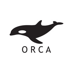 Orca Whale Representation for Modern Business Logo Design