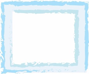 blue grunge frame.