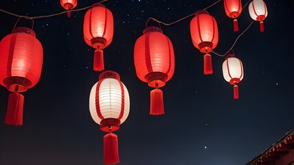 Red-White Lantern Night
