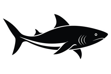 shark vector icon