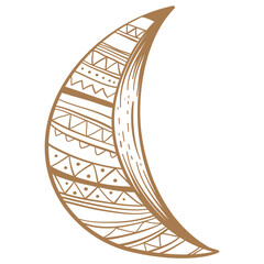 wooden carved ornament