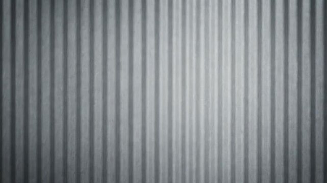 A full view of a ridged surface featuring deep grooves