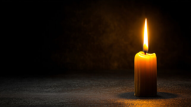 candle in the dark