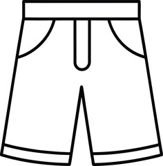 Short Pants Vector Art Icons and Graphics