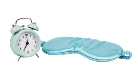 Isolated Alarm Clock and Sleep Mask