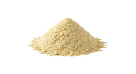 Pile of Light Beige Powdered Food.
