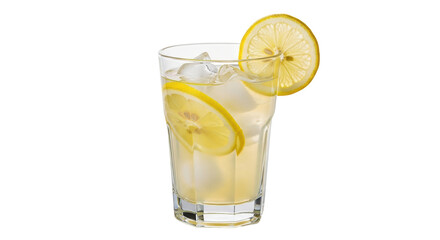 Isolated Lemonade Drink