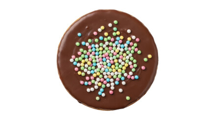 Isolated Jaffa Cake
