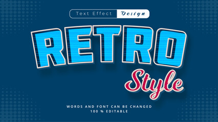 Vintage Retro Typography – Classic 70s Poster and Banner Design