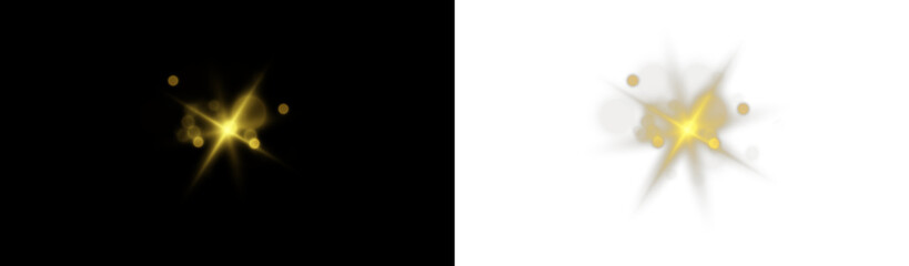 PNG Radiant Holiday Sunlight with White Glow Trail