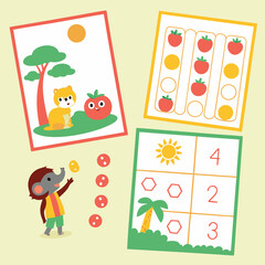 Educational Infographic Templates for Kids – Fun and Simple Colors