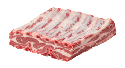 Raw Beef Short Ribs Ready to Cook.
