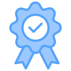 Quality Blue Icon