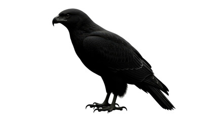 Isolated Black Eagle