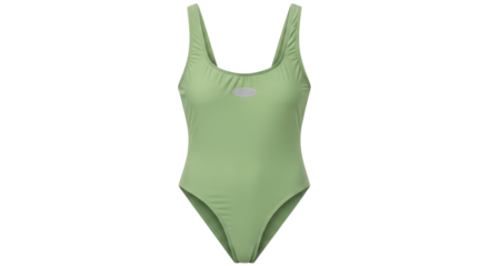 Isolated Green Swimsuit