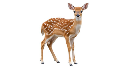 Isolated Baby Deer