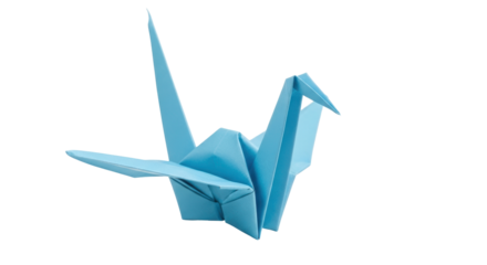 Isolated Origami Crane
