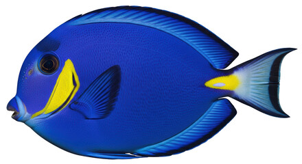 Isolated Blue Fish