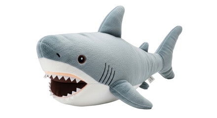 Isolated Shark Plushie