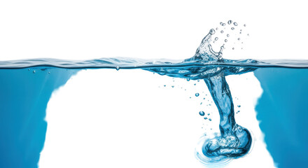 Isolated Water Splash