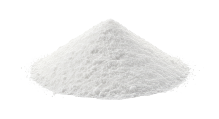 White Powder Pile Fine Granular Texture.