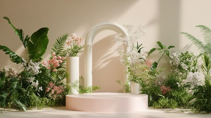 109.Summer Sale Podium Display: