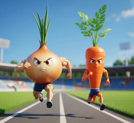 onion and carrot generative ai 