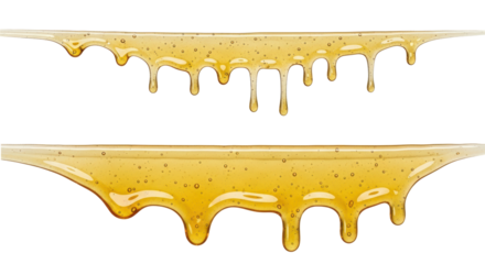 Isolated Honey Drip