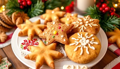 Holiday Baking Cookies cakes pies and other treats associated wi