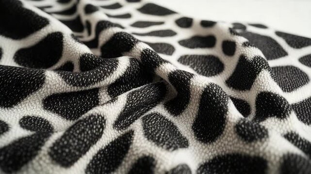 Close-up of spotted pattern fabric, great for fashion, home decor and upholstery projects.