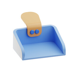 Toy Storage Bin with Lid