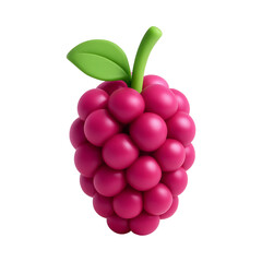 Vibrant mulberry art with playful design and bright colors, perfect for decoration