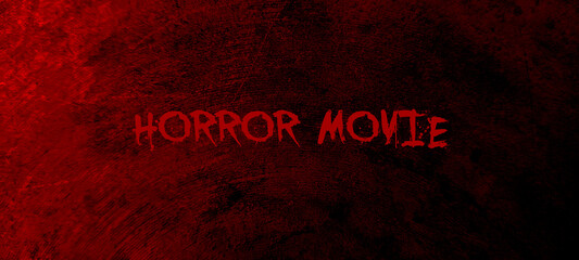 horror movie sign
