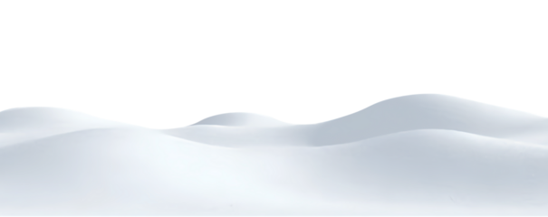 PNG Frozen Snow Powder on Transparent Isolated Background
