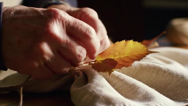 Autumn wrapping